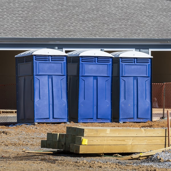 can i customize the exterior of the porta potties with my event logo or branding in Waka